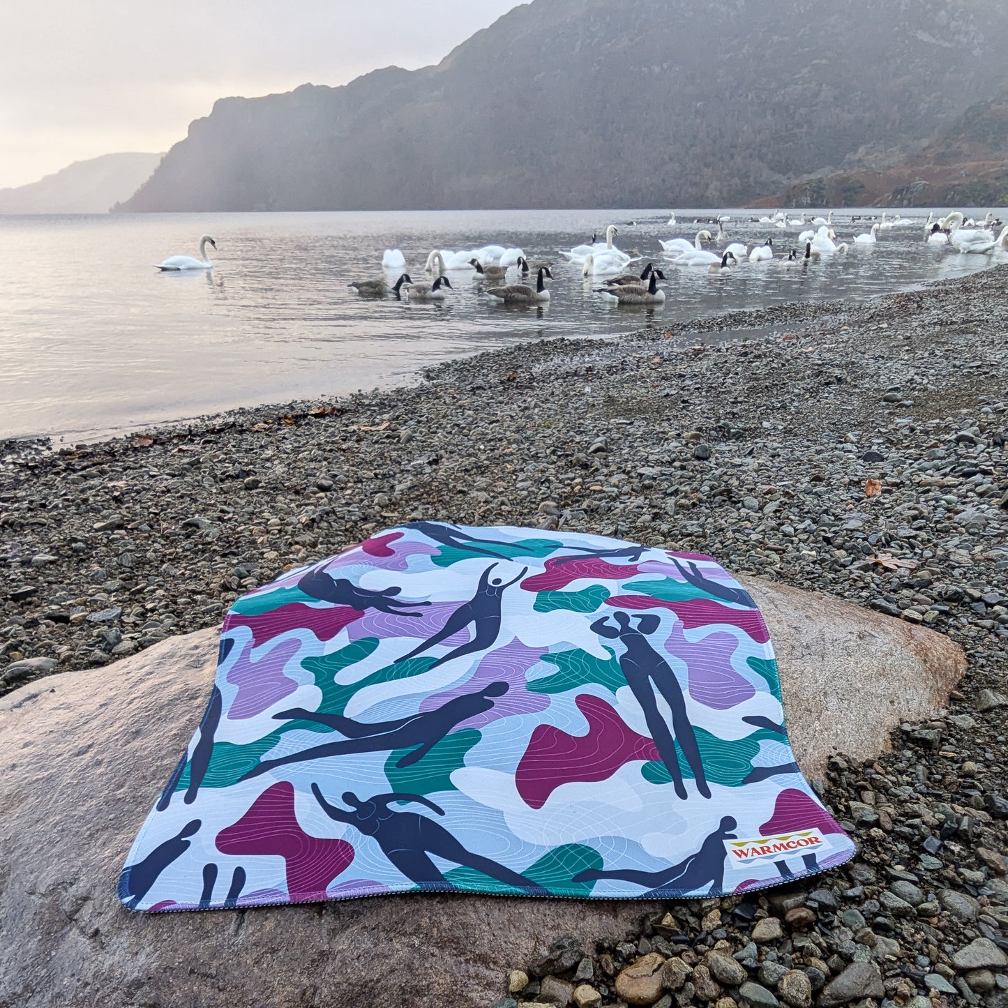 Camo Swimmers Water-Resistant Outdoor Changing Mat