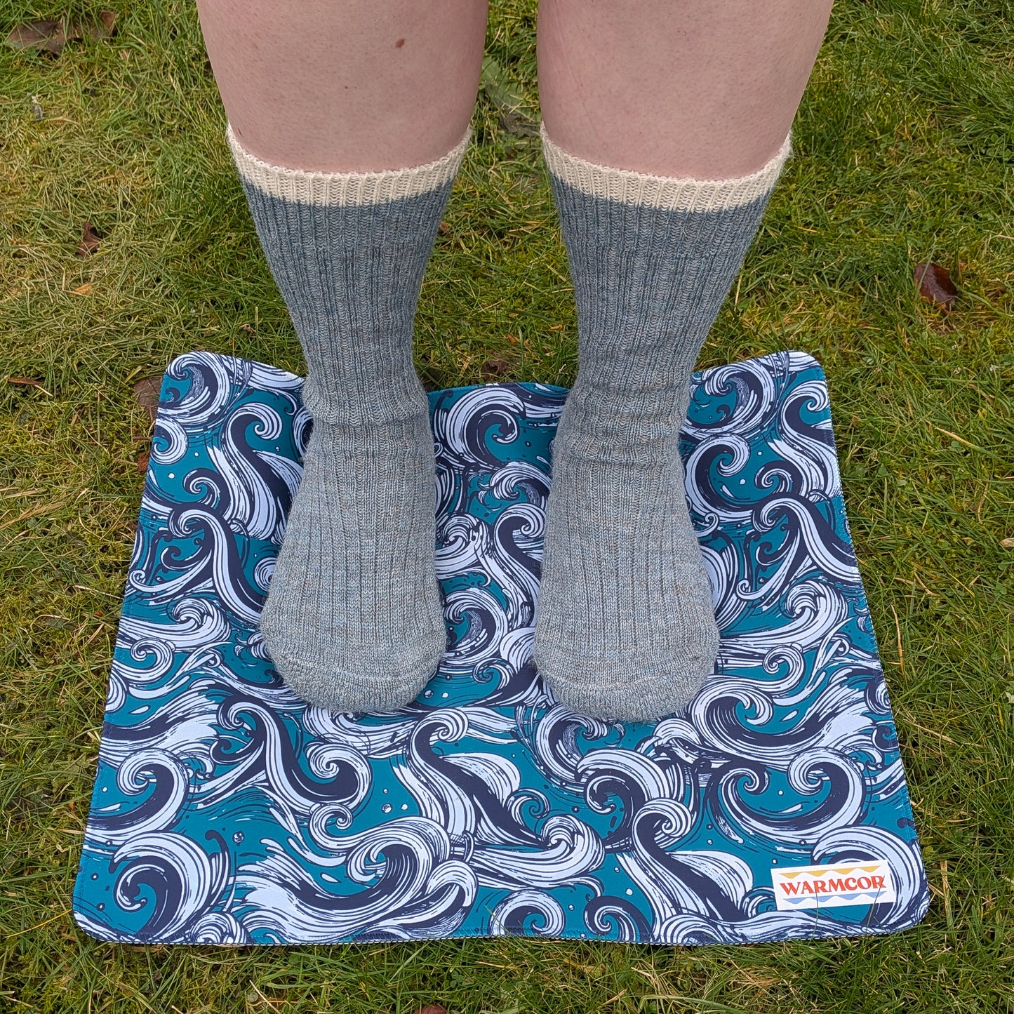 Teal Tide Water-Resistant Outdoor Changing Mat