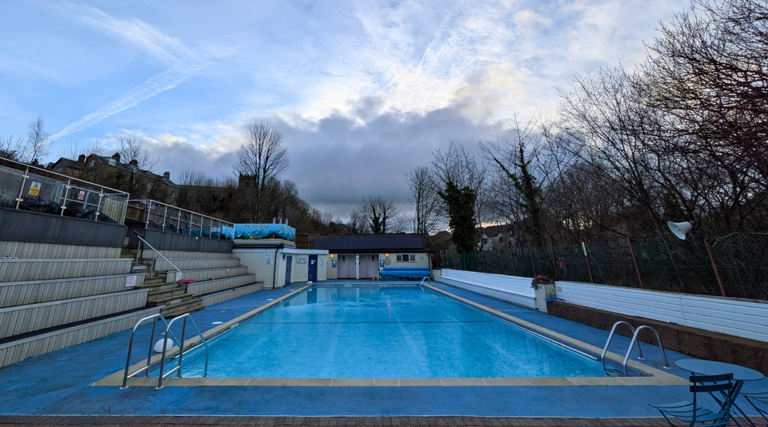 Marking the Solstice at Ingleton Outdoor Swimming Pool