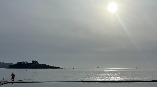 Swimming at Firestone Bay with Lucy Johnson (@40swims)