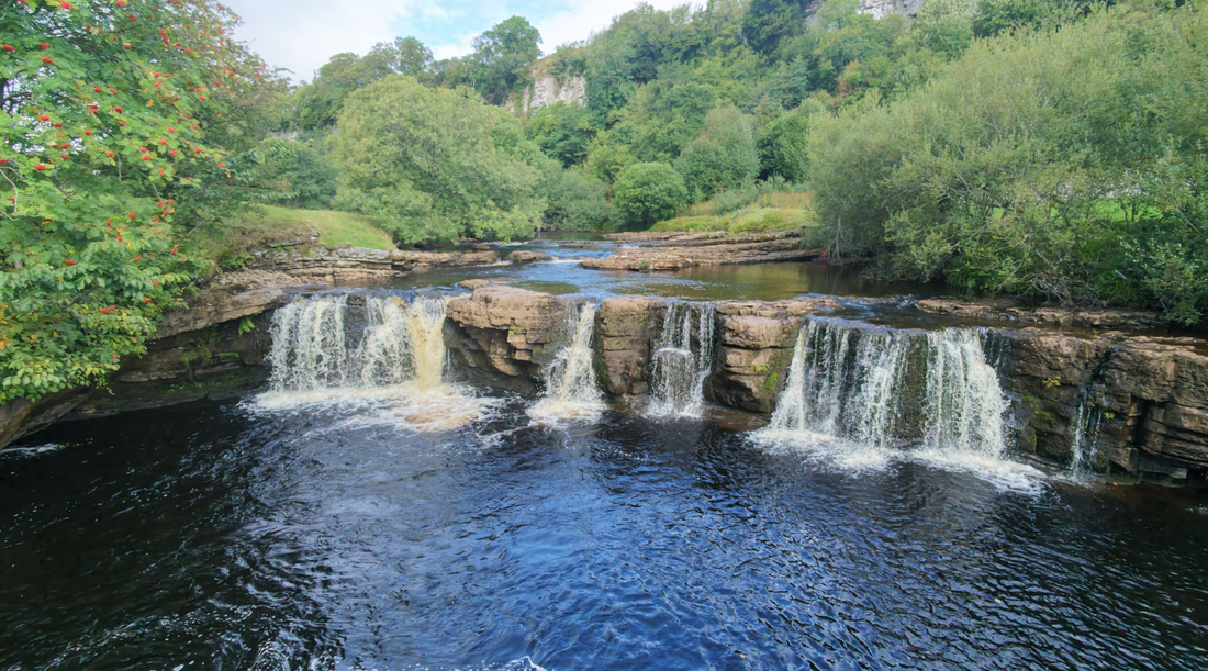 Wild Swimming at Wain Wath Force, Keld, North Yorkshire