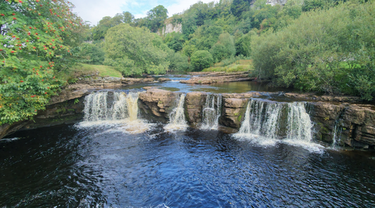 Wild Swimming at Wain Wath Force, Keld, North Yorkshire