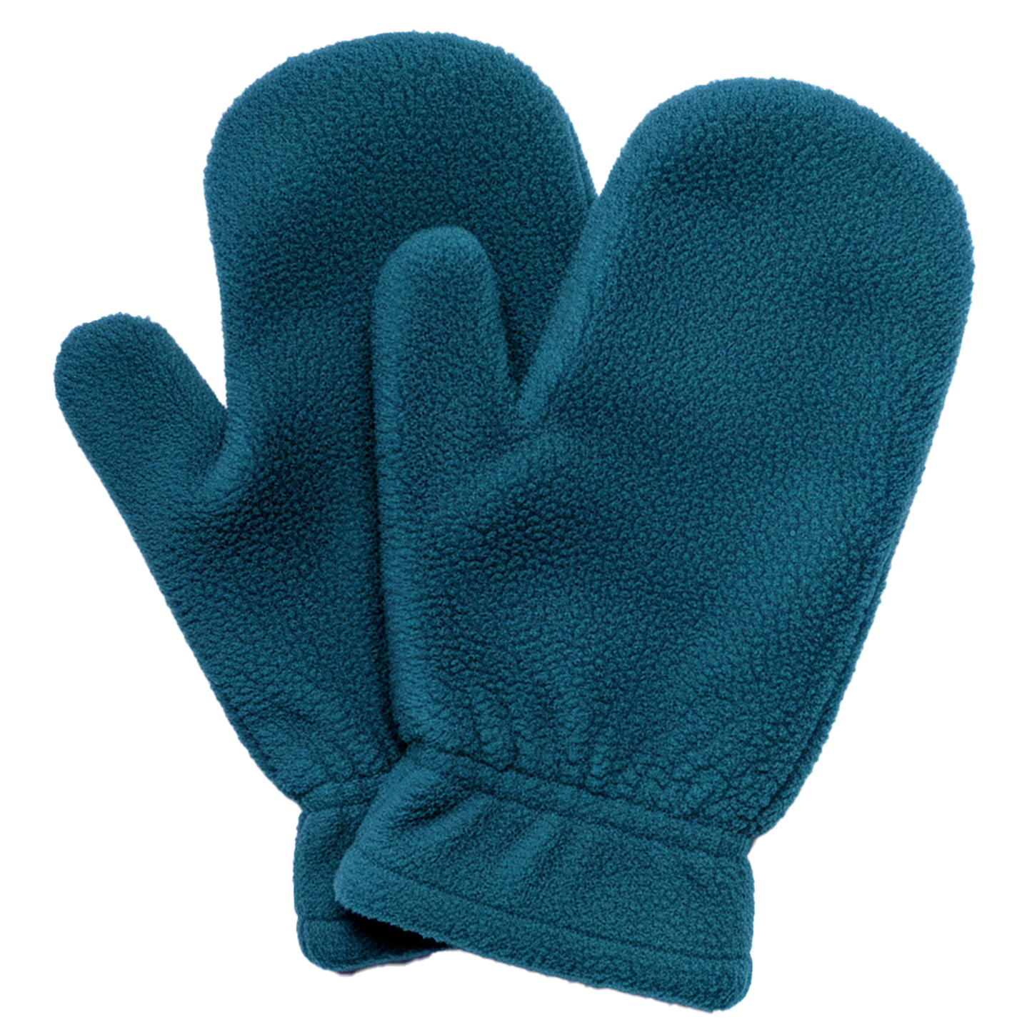 Fleece Mittens - Teal