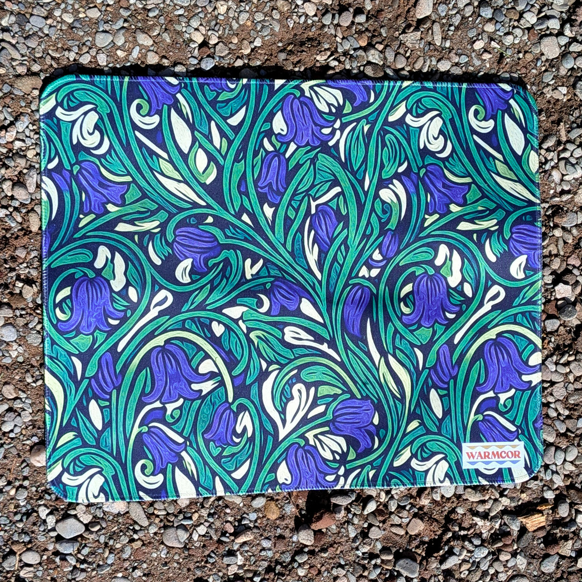 Bluebell & Fern Water-Resistant Outdoor Changing Mat