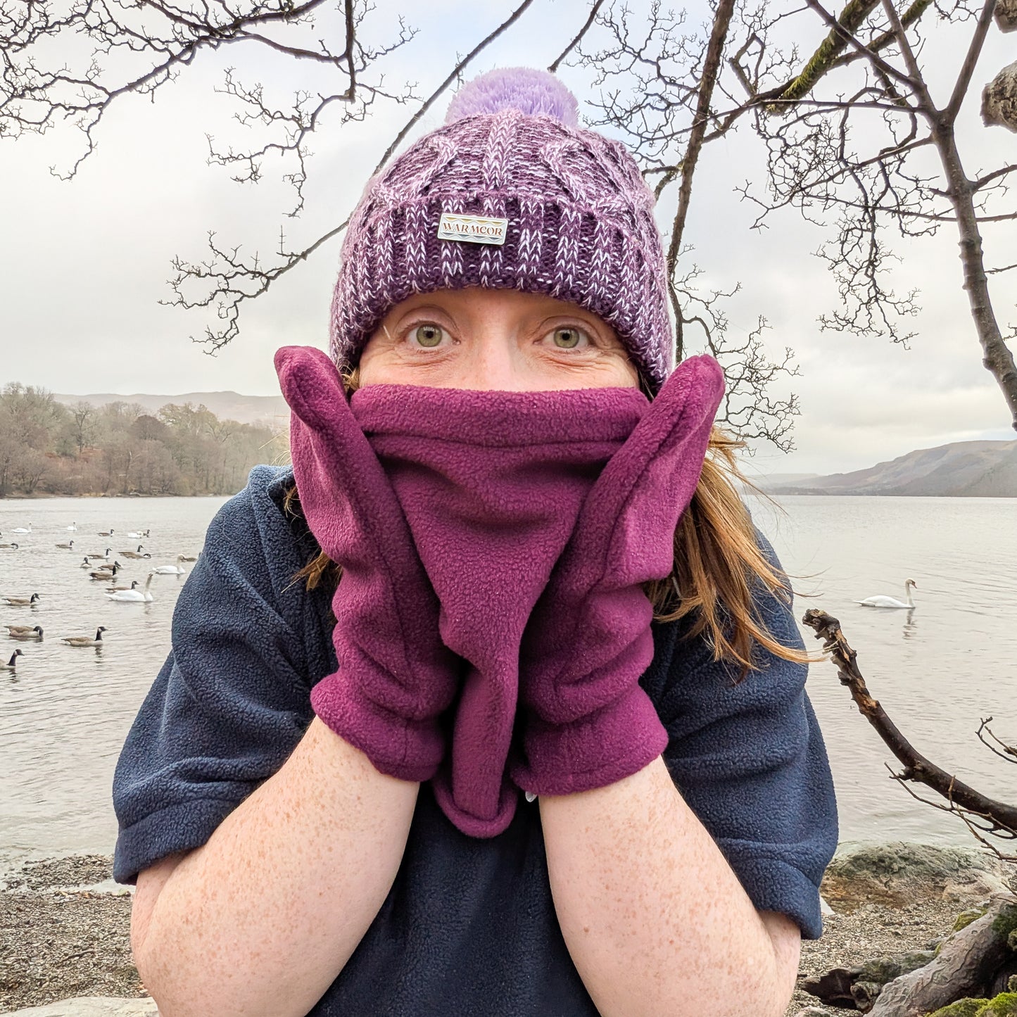 Cosy Accessories Bundle - Plum