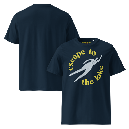 Escape to the Lake - Unisex Organic Cotton T-Shirt