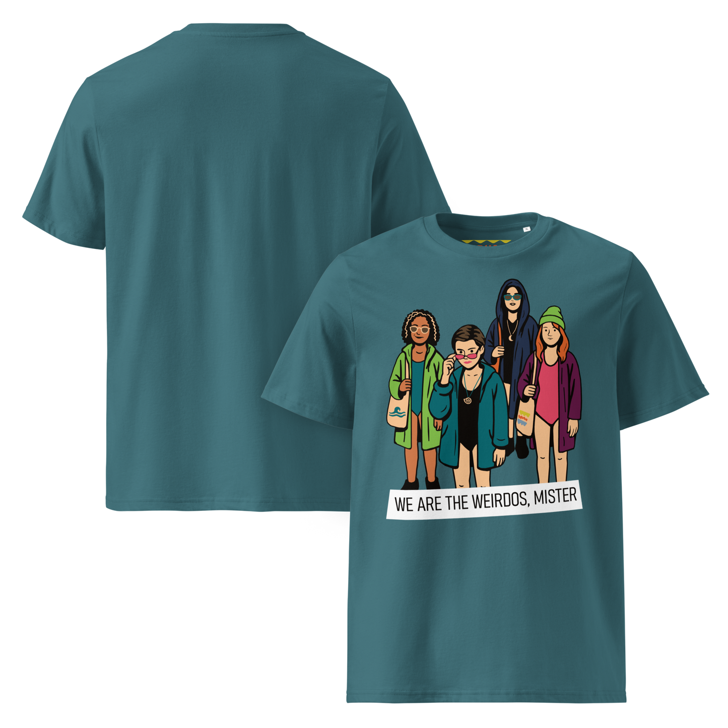 Warmcor Weirdos - Unisex Organic Cotton T-Shirt